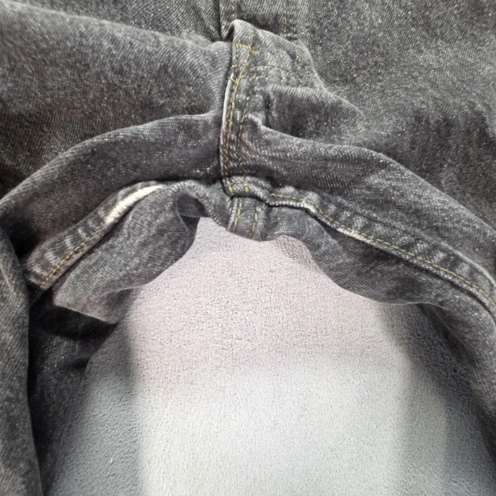 Vintage Levis 501 Jeans Mens Black Straight Button Fly USA Fits‎ 30x29